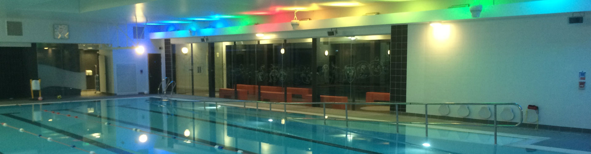 Airius Cooling Fans Maintaining Comfort in a Swimming Pool
