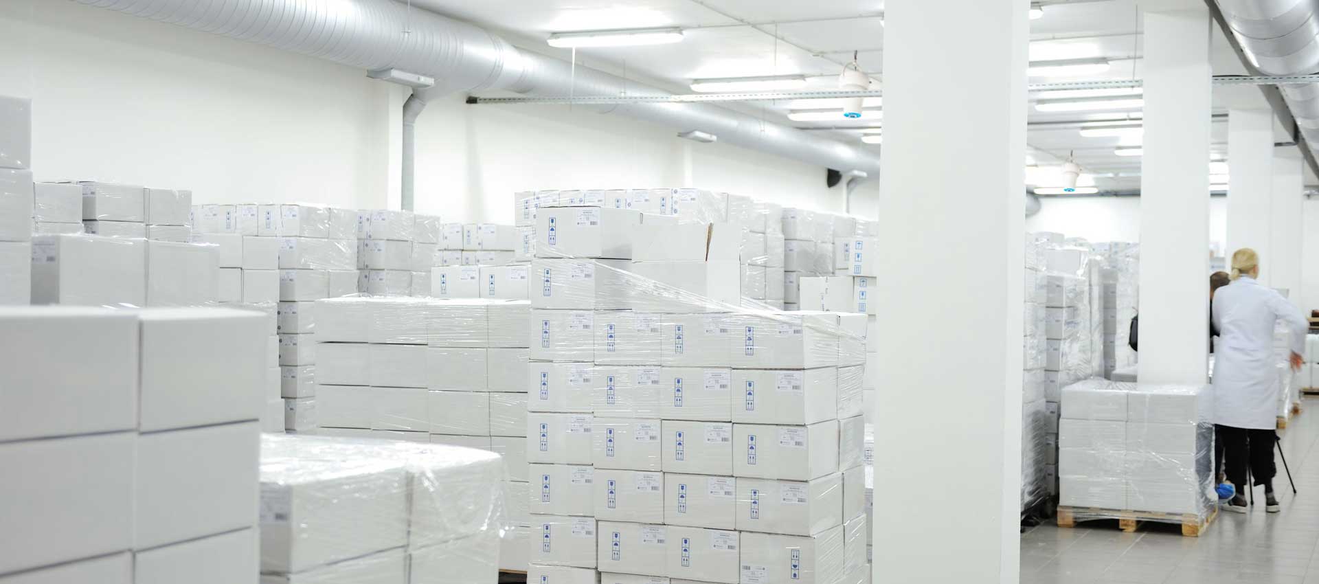 Airius PureAir PHI Air Purification System Installed In Pharmaceutical Warehouse