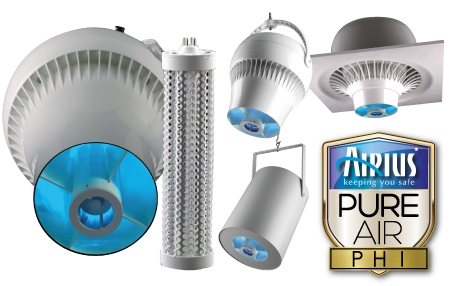 PureAir PHI Commercial Series Air Purification Fans