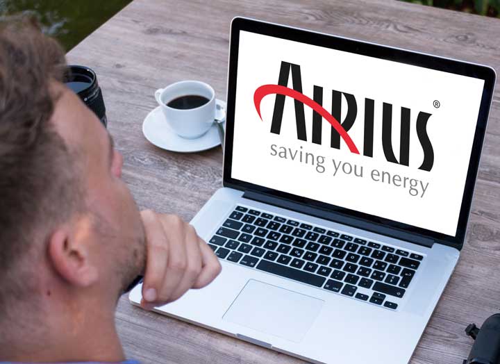 Arrange a video meeting with Airius today